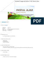 Contoh Modul Ajar PAI Sekolah Penggerak Kelas 1 SD Materi Aku Anak Muslim