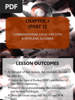 Chapter 4 - Boolean Algebra-PART1