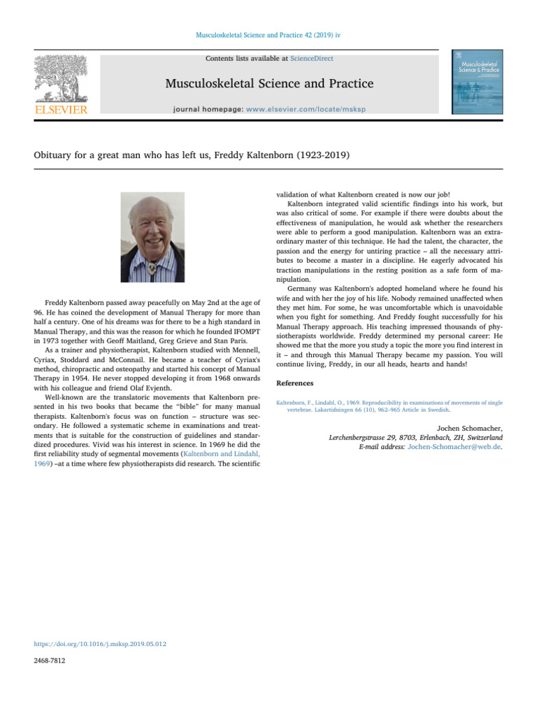 Kaltenborn | PDF