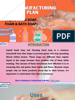 Soap Manufacturing Business Plan. Liquid Hand Soap, Foam & Bath Soap-692401
