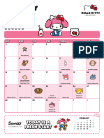 Sanrio Calendar 2024