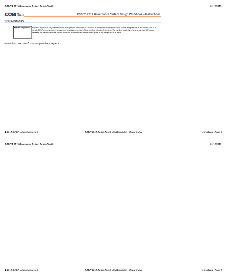 COBIT 2019 IMPLEMENTATION GUIDE visual data 5