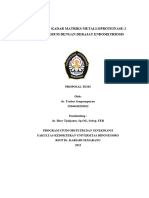 HUBUNGAN MATRIKS METALLOPROTEINASE-2 SERUM TERHADAP DERAJAT ENDOMETRIOSIS Rev Prof