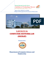Cse 18csl57 Cn Lab Manual