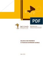 Balance Des Paiements Et Position Extérieure Globale Du Mali - 2019