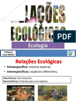 Relações Ecológicas e Sucessão Ecológica