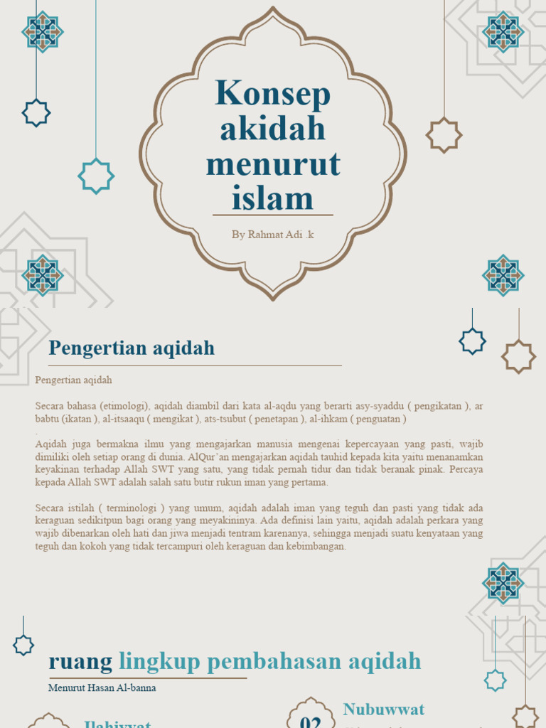 Islamic History Thesis XL by Slidesgo PDF