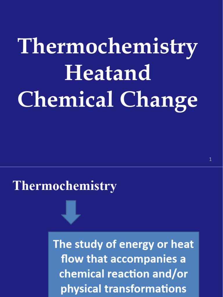 Chapter 17 Thermochemistry PPT Marquart GOOD | PDF | Evaporation | Heat