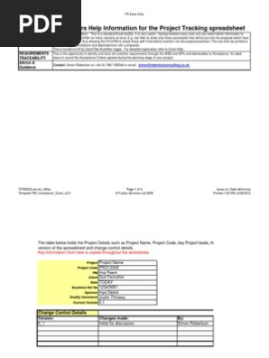 Requirements Trace Ability Matrix