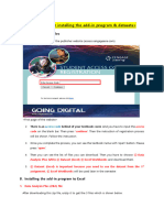 Guidelines For Installing The Add-In Program & Datasets