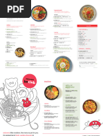 Itsu Menu Nutritional Information | PDF | Sushi | Asian Cuisine