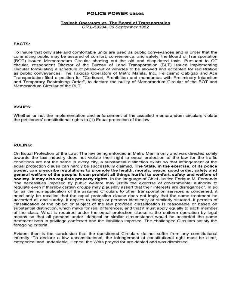Cases For Midterm Review | PDF | Eminent Domain | Taxes