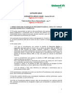 Instruções Gerais - Rol e Tabela de Baixo Risco e Racionalização - 01.05.2015