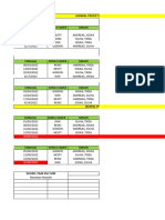 JADWAL Tugas Dalam KOMSEL PEMECUTAN KELOD 22