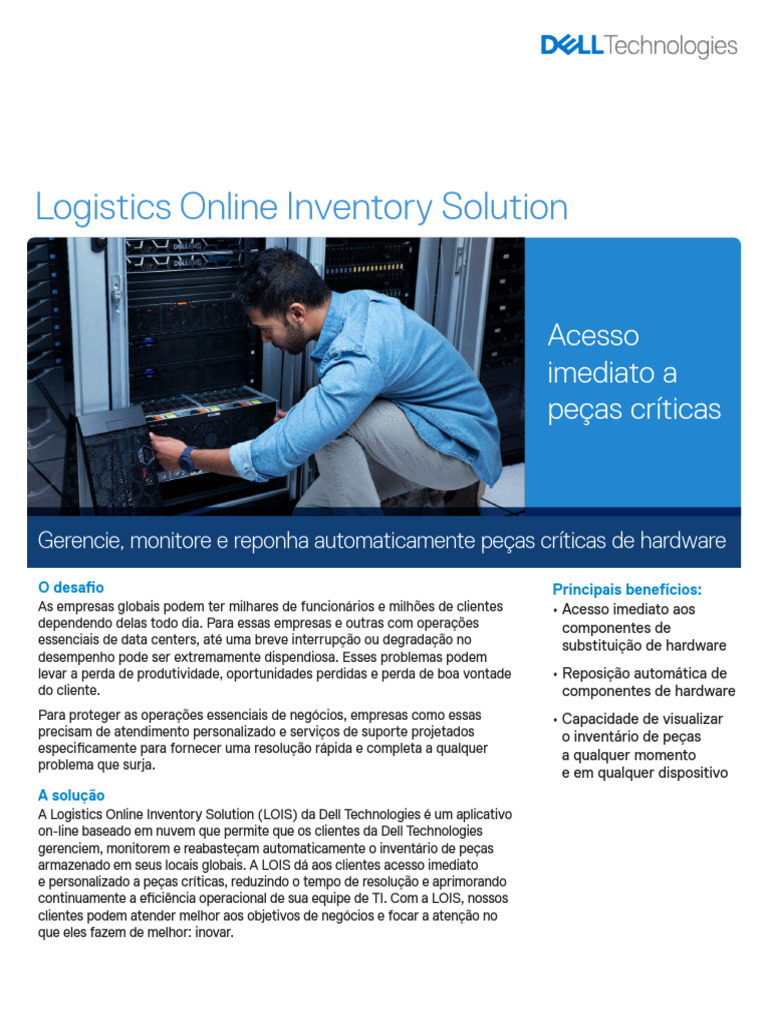 Dell - EMC - LOIS-Logistics Online Inventory Solution-Datasheet | PDF ...