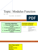 L3 - Modulus Function