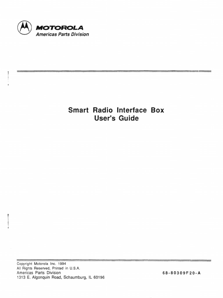 Smart RIB User's Guide 6880309F20-A 400 DPI | PDF | Technology ...