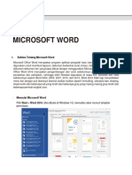 Materi Microsoft Word - Informatika