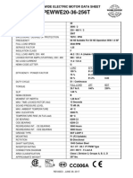 PEWWE20-36-256T - Revised Datasheet For The Motor