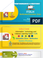 ITDLH Batticaloa Education Zone History 2008 To 2023