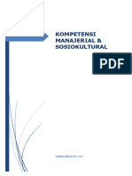 Modul Manajerial Dan Sosiokultural