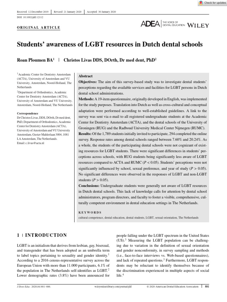 journal-of-dental-education-2020-ploumen-students-awareness-of