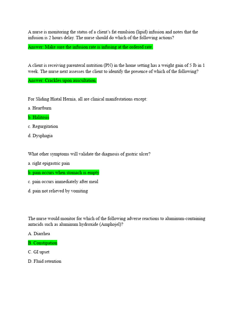 Ms 2 possible questions in final exam pdf cirrhosis constipation