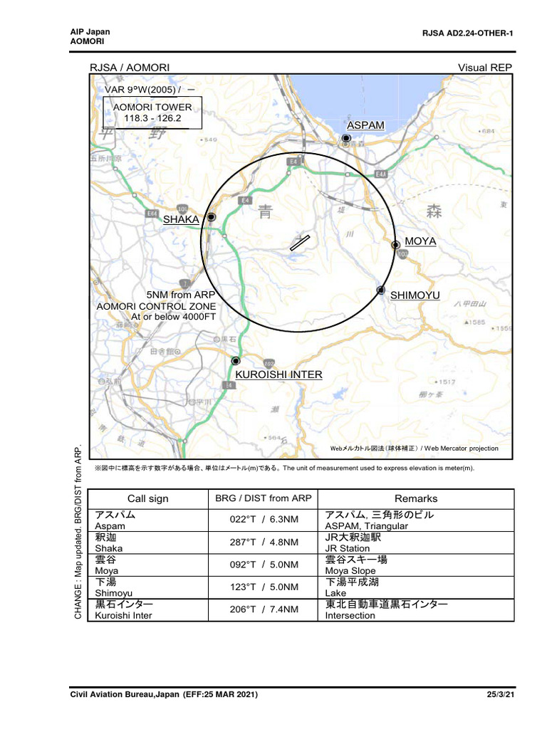 JP AD 2.24.11 RJSA en JP | PDF | Geographic Data And Information ...