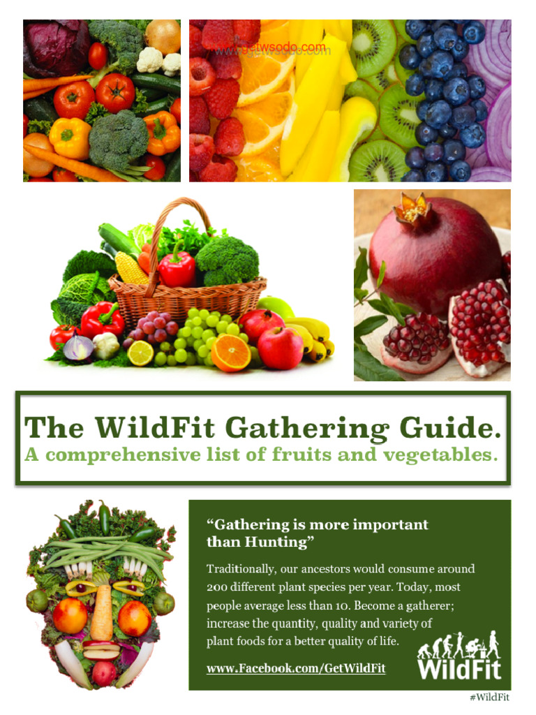 WildFit GatheringGuide Sept2016 | PDF | Drink | Leaf Vegetable