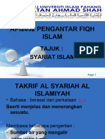 1. Syariat Islam