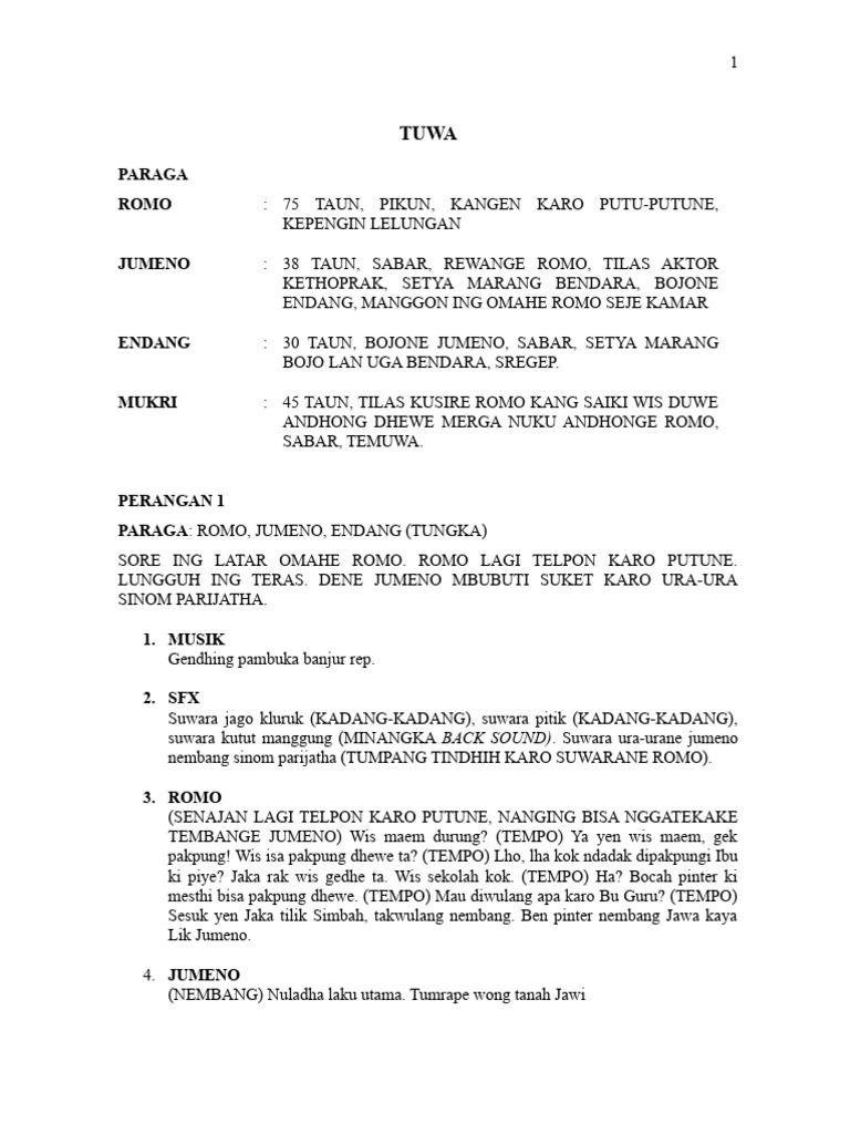 TUWA | PDF
