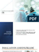 10-Genel Anestezikler Ve Opiyatlar