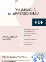 Komunikacja Interpersonalna