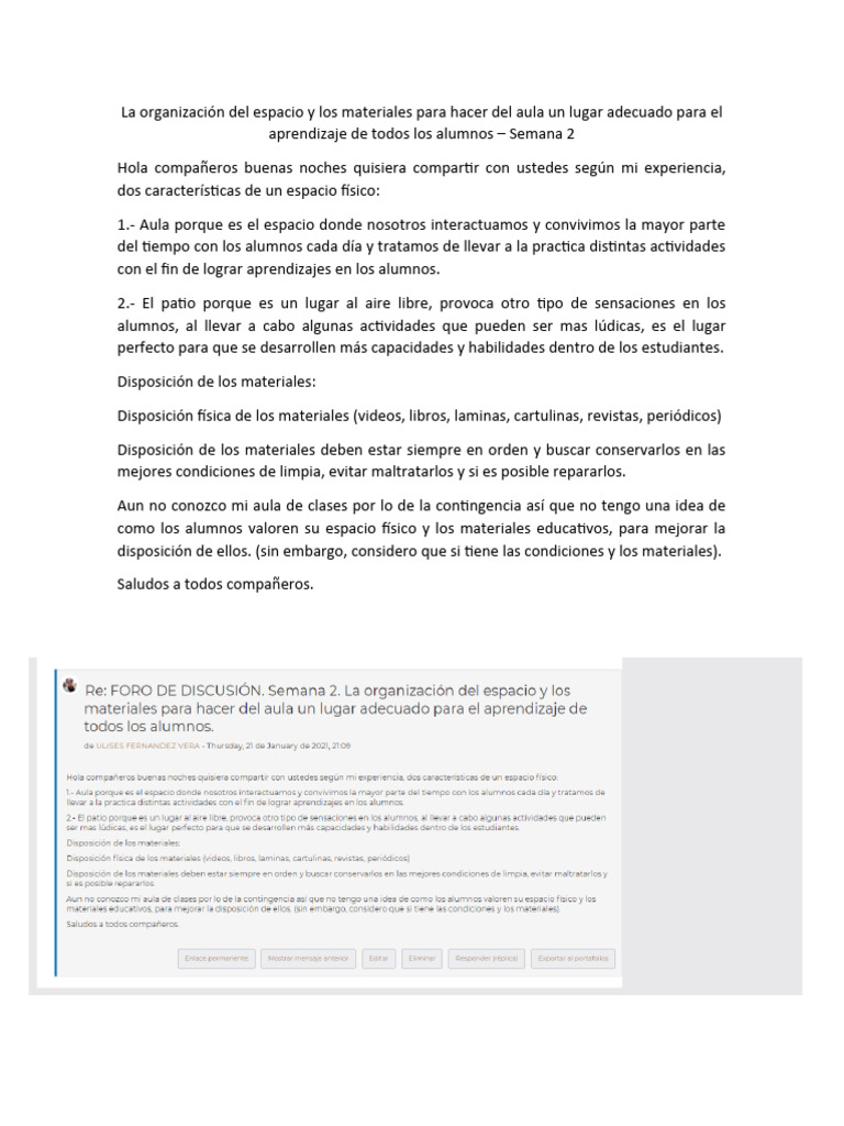 Organización del Aula para Aprendizaje Efectivo | PDF | Salón de clases ...