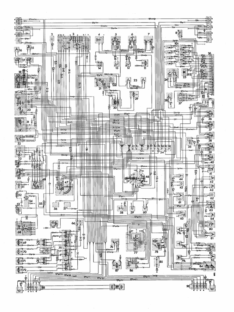 280se Wiring Diagram 3 | PDF