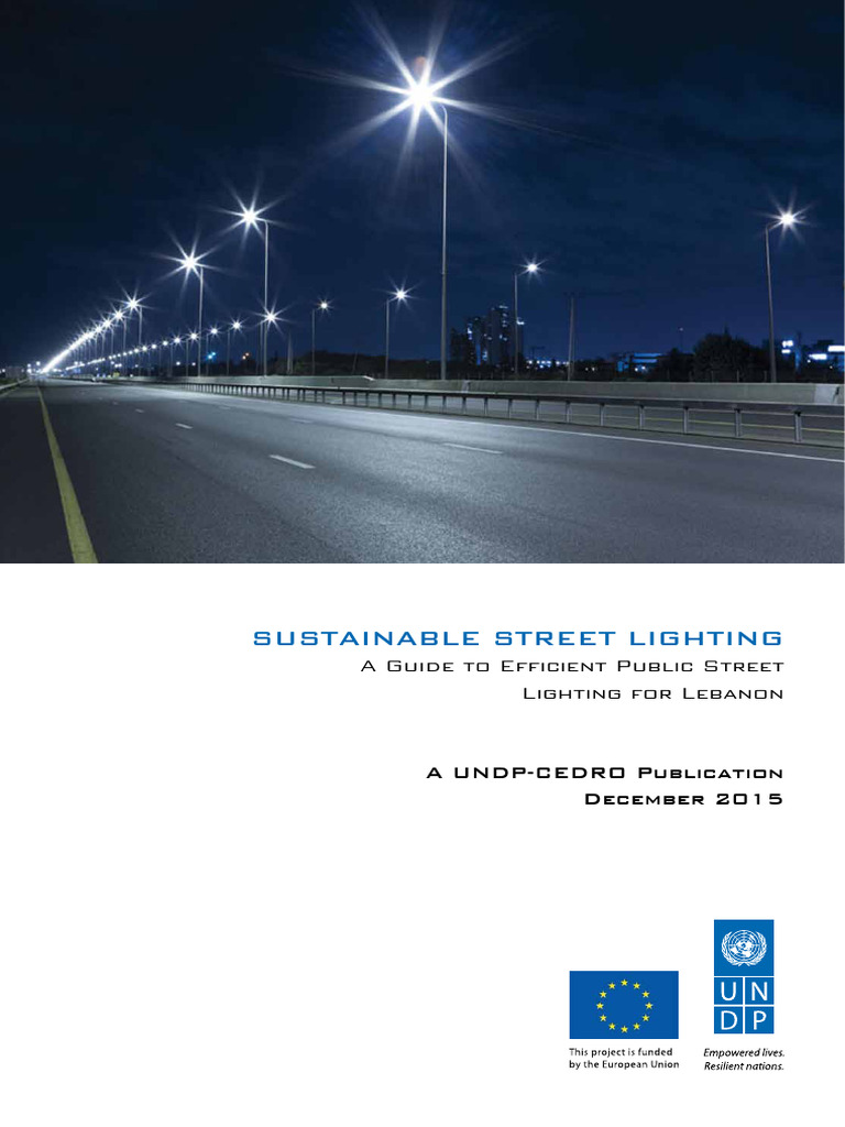 Assessment of Sustainable Street Lighting For Lebanon | PDF | Lighting ...