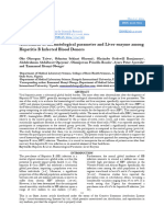 Assessment of Haematological Parameter and Liver Enzyme Among Hepatitis B Infected Blood Donors