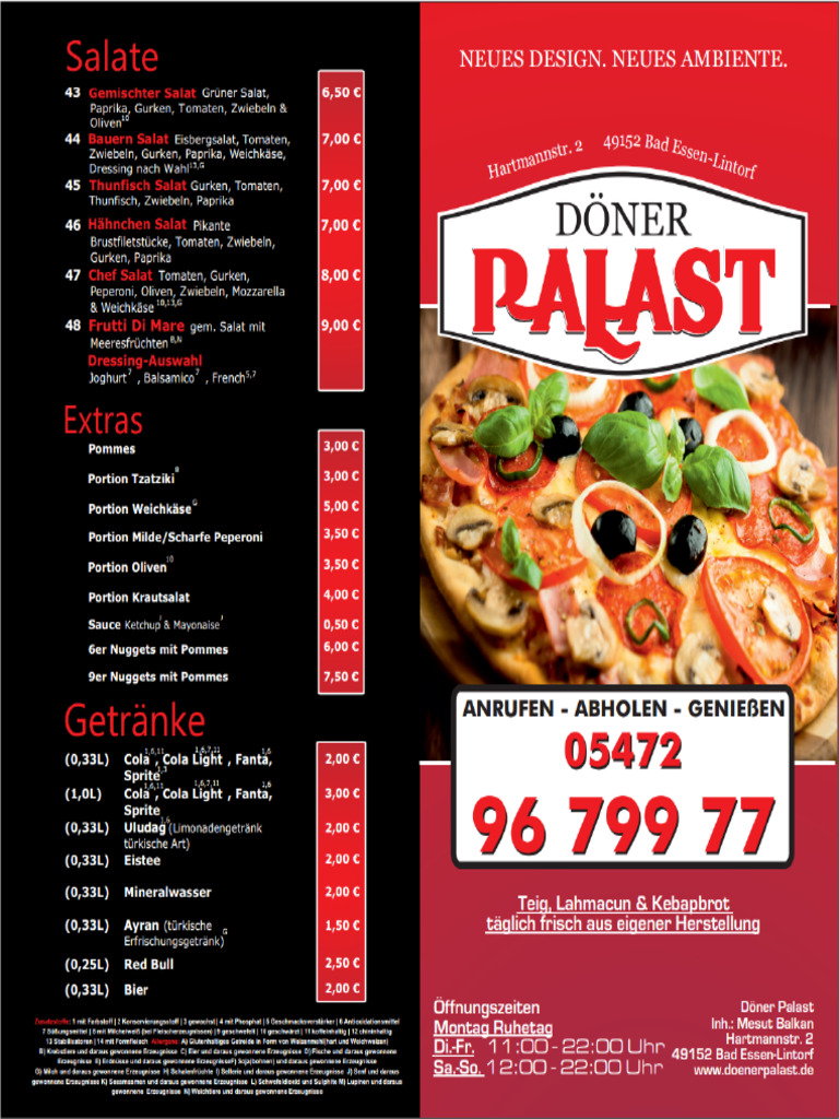20230117_Doener-Palast-Speisekarte | PDF