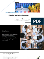 Planning Marketing Strategies