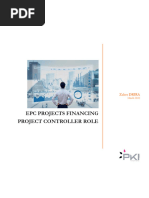 Epc Projects Financing - Project Controller Role