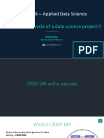 Lecture 8 - Lifecycle of A Data Science Project - Part 2