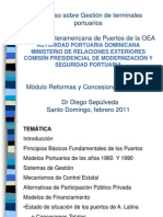 Reformas y Concesiones Portuarias - SD (RD2011)
