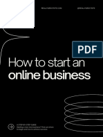 How To Start An Online Business