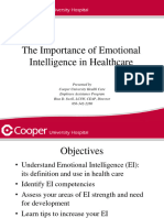 EI - Importance in Healthcare
