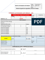 Anexo No. 12 Formato Modelo Analisis de Trabajo Seguro