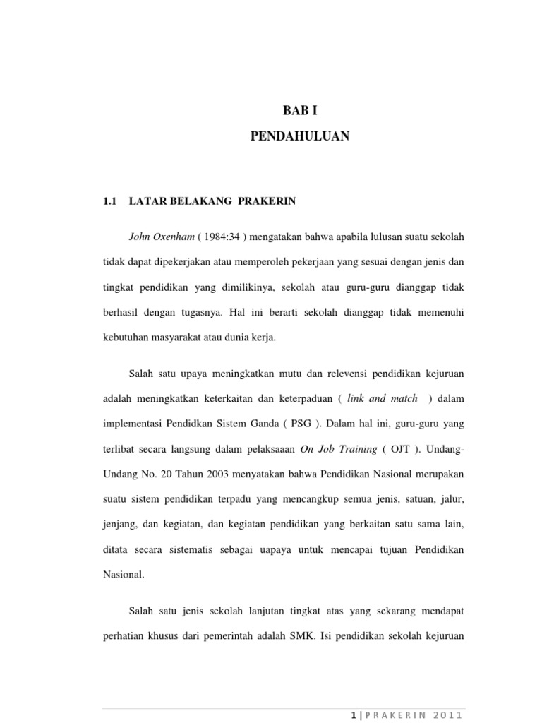 Contoh Laporan Prakerin Dalam Bahasa Inggris Audit Kinerja