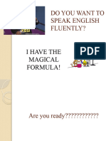 First Presentations - Magical English Formula