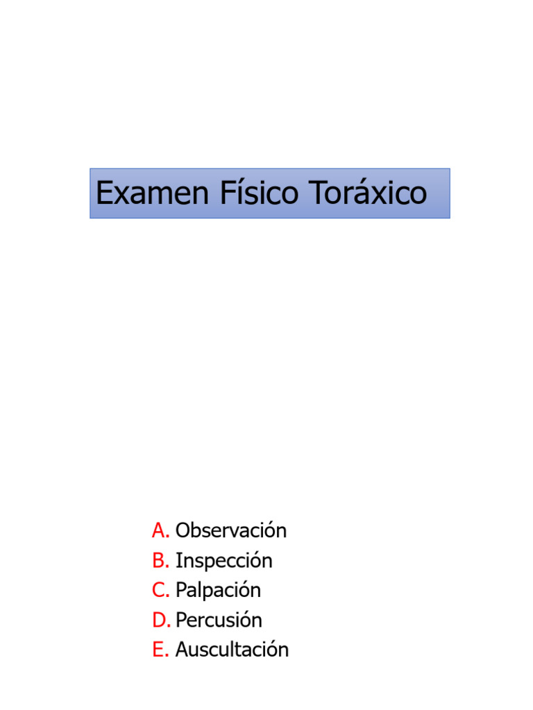 Examen f sico tor xico pdf medicina clinica respiraci n