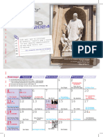 Calendario de San Josemaria IL TEMPO Febrero 2024