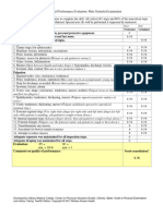 MGU Exam Detailed Skill Sheet